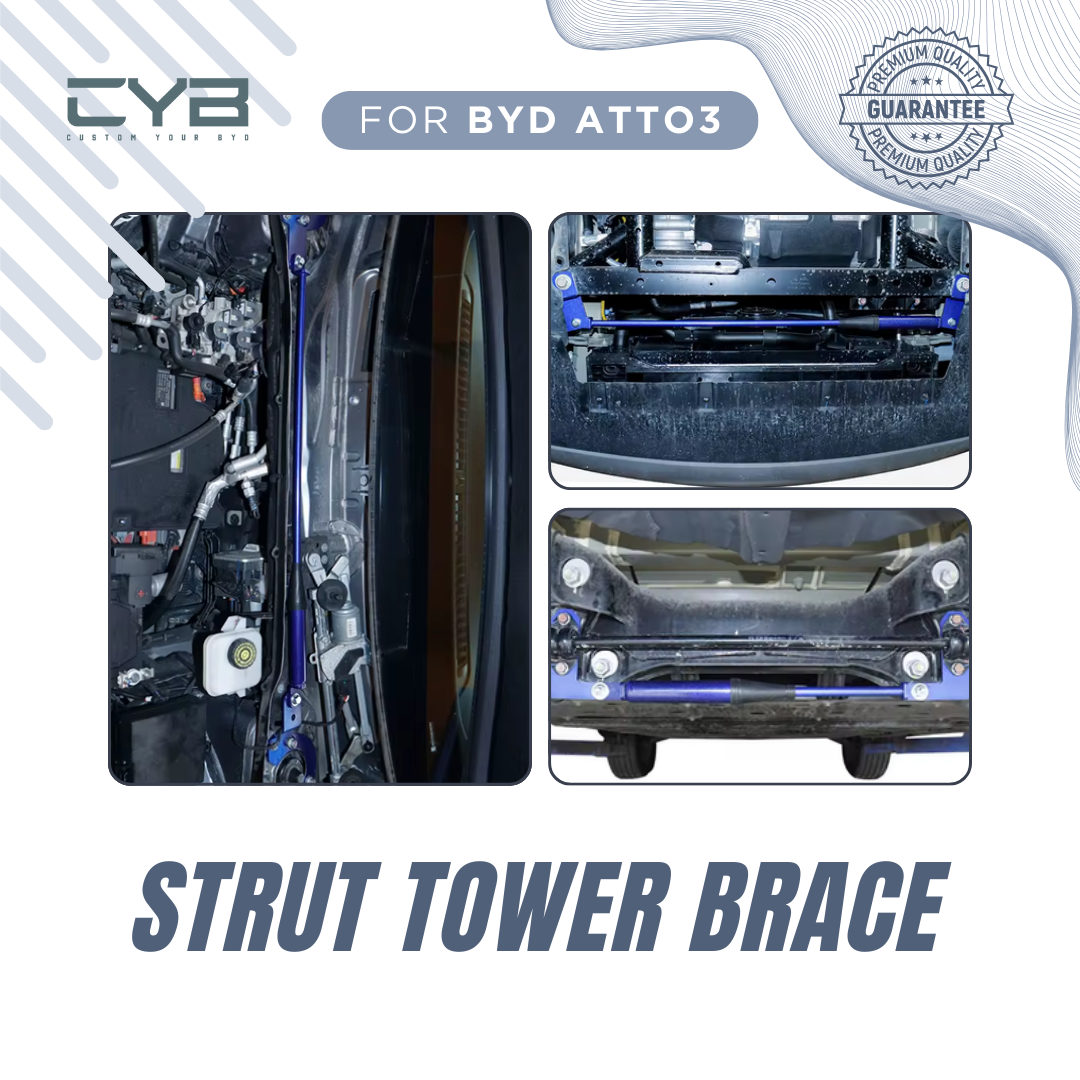 BYD Atto3 - Strut Tower Brace [Biru] 4