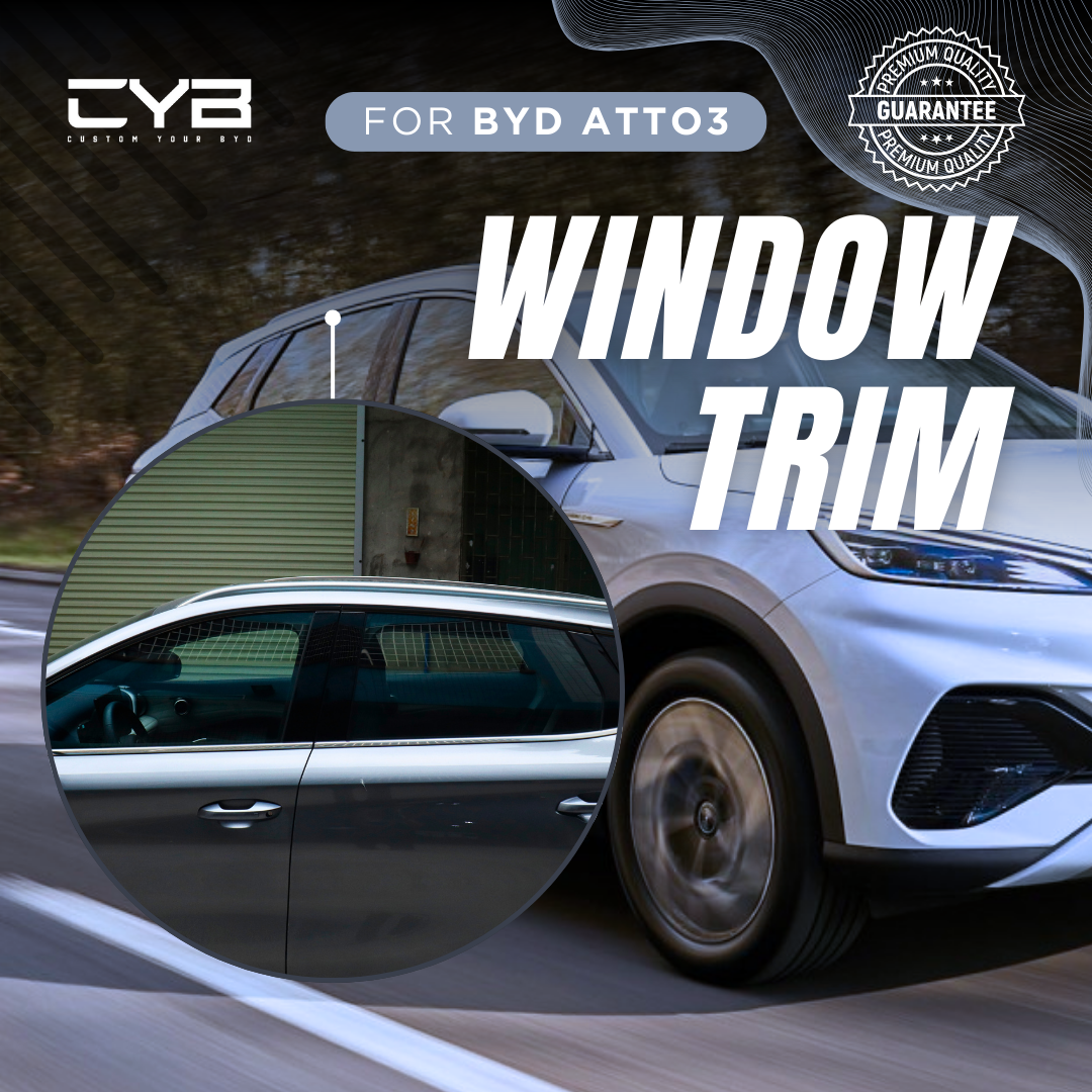 BYD Atto3 - Window Trim [Hitam] 4