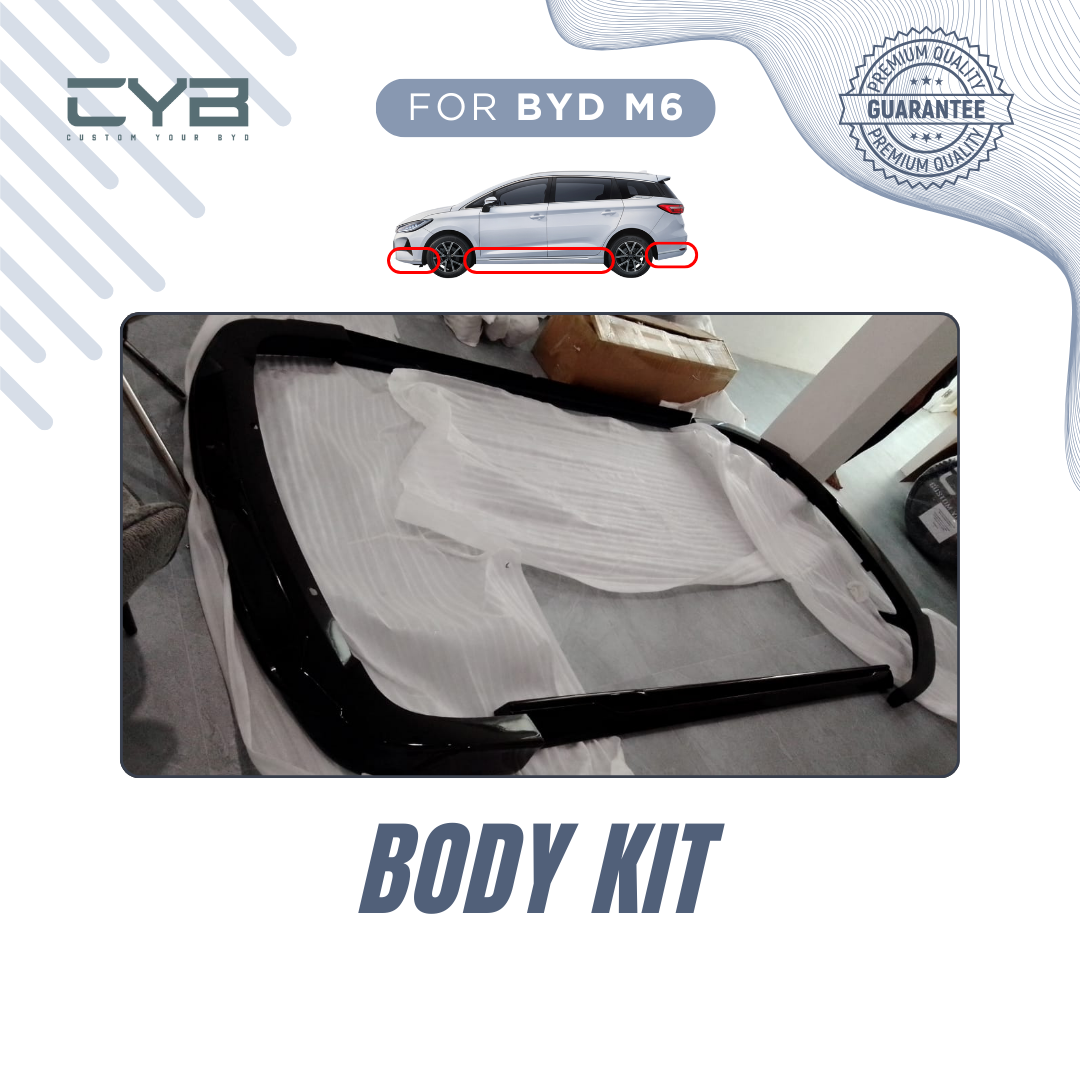 BYD M6 - Body Kit [Hitam] 2