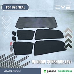 BYD Seal - Window Sunshade [Hitam]