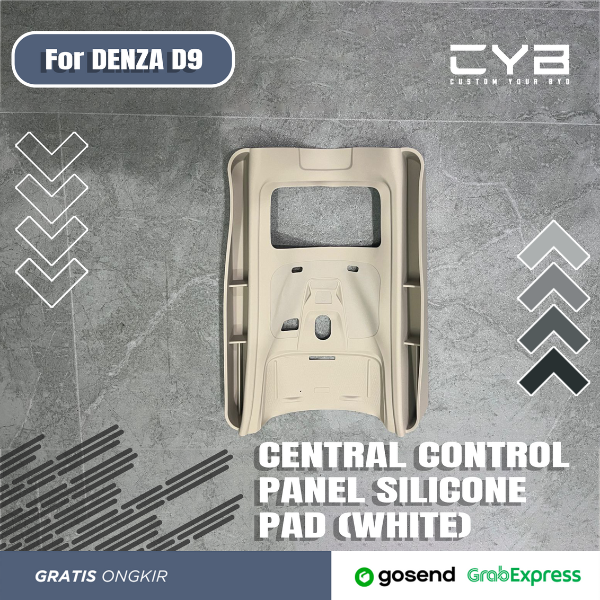 Denza D9 - Central Control Panel Silicone Pad [Coklat] 2