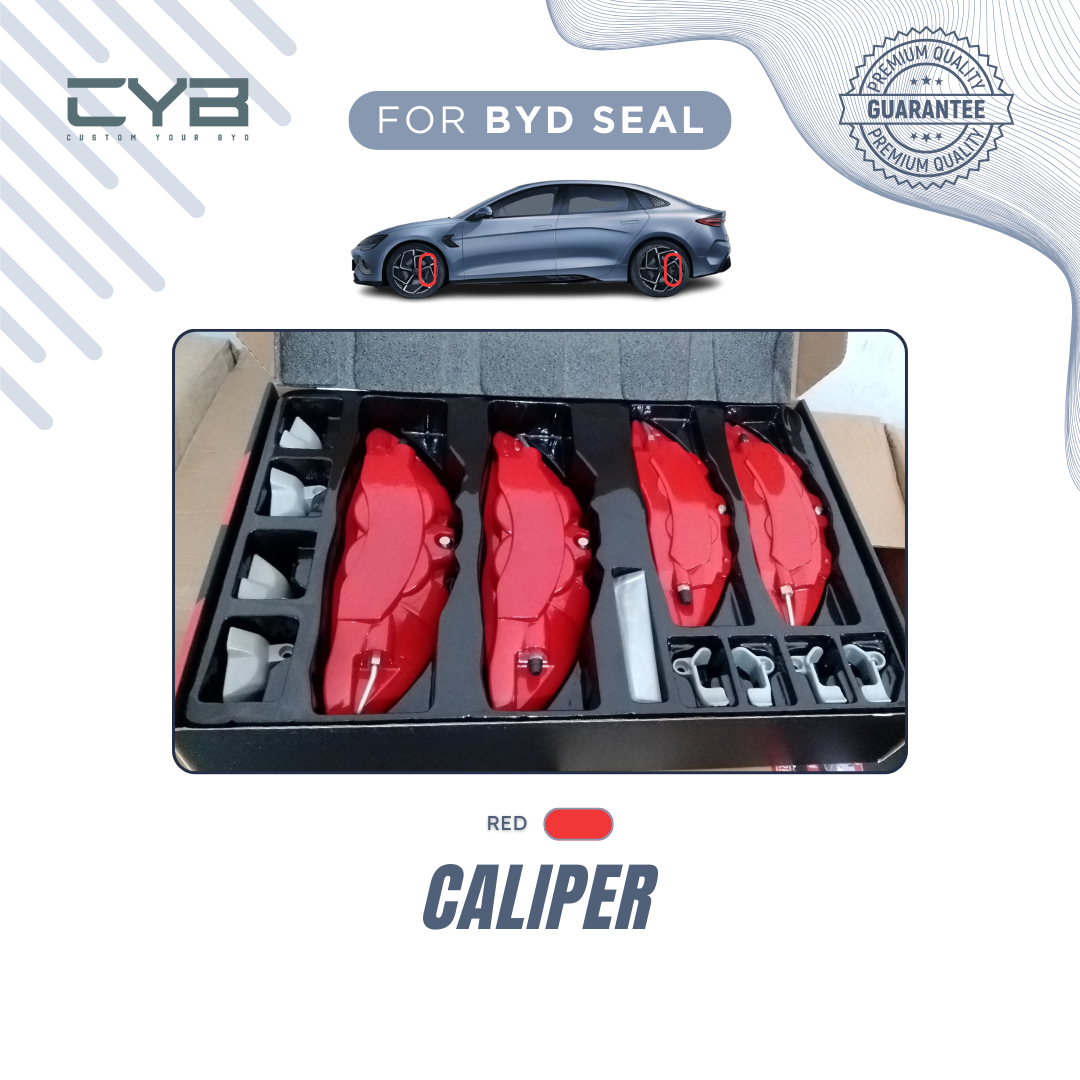 BYD - Caliper - 4 pcs/set [Merah] 2