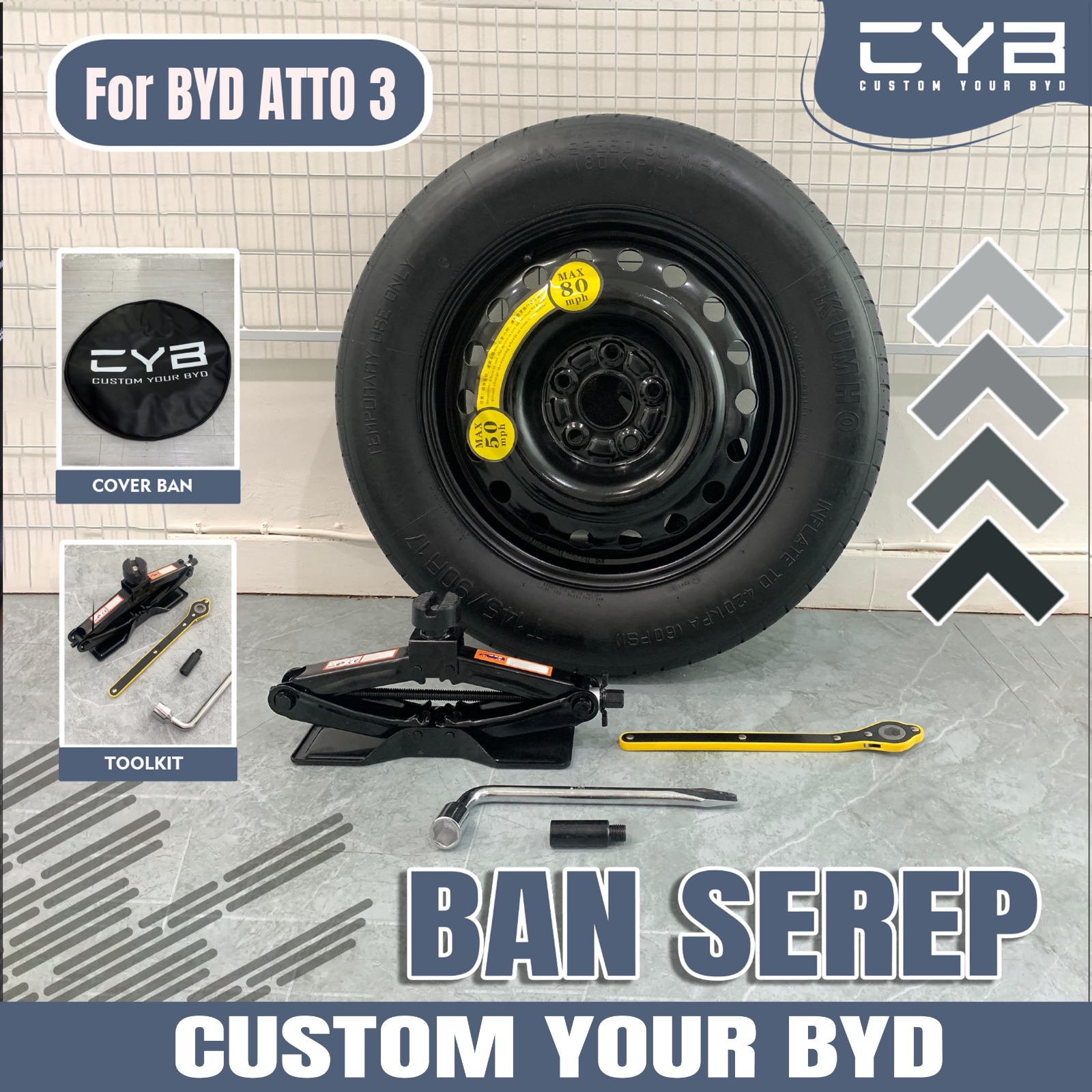 BYD Atto3 - Ban Serep 2