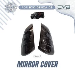 Denza D9 - Mirror Cover - 2 Pcs/Set [Hitam]