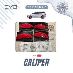 BYD M6 - Caliper - 4 pcs/set [Merah M6]