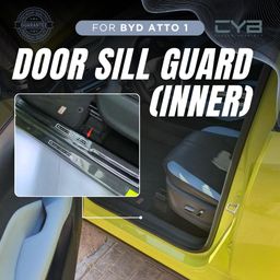 BYD Atto1 - Door Sill Guard [Outer Hitam]