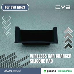 BYD Atto3 - Wireless Car Charger Silicone [Biru]