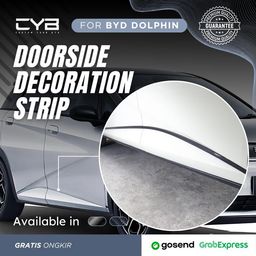 BYD Dolphin - Door Side Decoration Strip [Hitam]