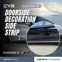 BYD M6 - Door Side Decoration Strip [Hitam]