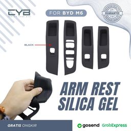 BYD M6 - Armrest Windows Rise Pad [Hitam]