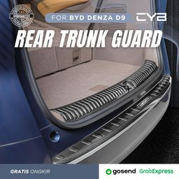Denza D9 - Rear Trunk Guard（Outer） [Carbon Outer]