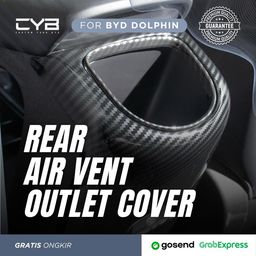 BYD Dolphin - Rear Air Vent Outlet Cover [Carbon]