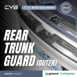 BYD Dolphin - Rear Trunk Guard [Outer Carbon]