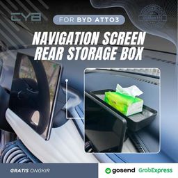 BYD Atto3 - Navigation Screen Rear Storage Box