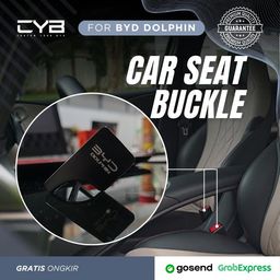 BYD Dolphin - Car Seat Buckle [Hitam]