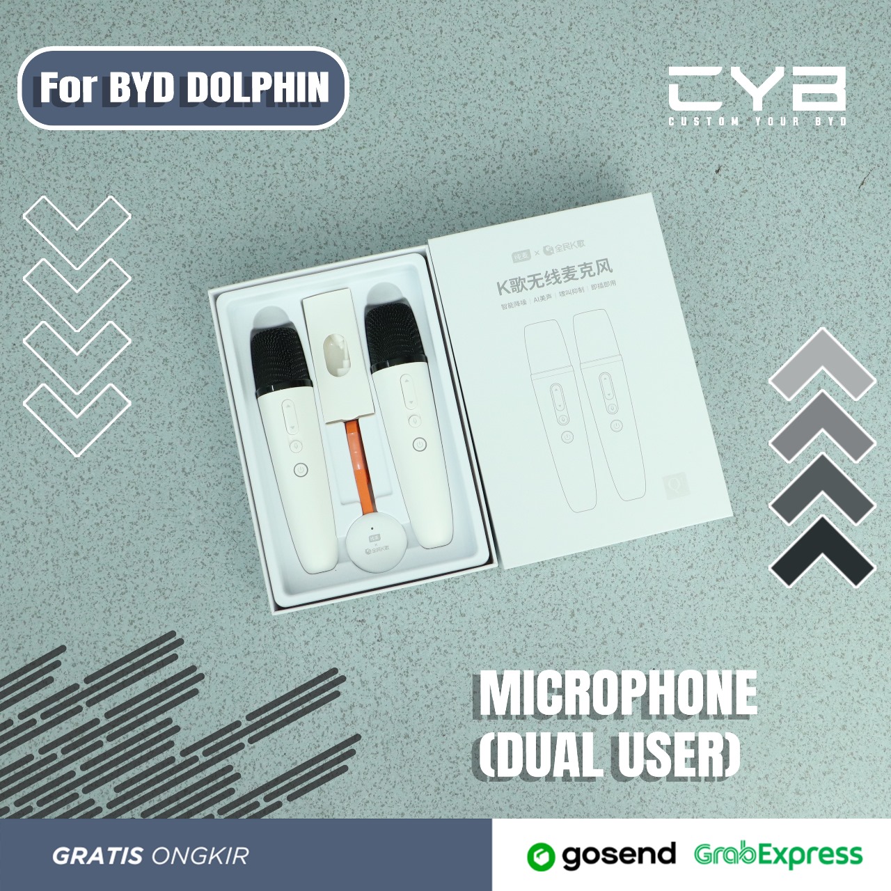 BYD - Microphone Wireless [Single user] 4