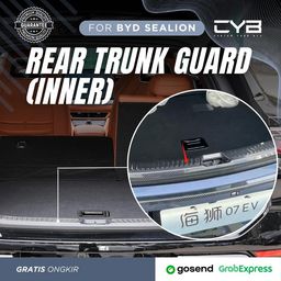 BYD Sealion 7 - Rear Trunk Guard [Inner Stainlees Steel Silver]
