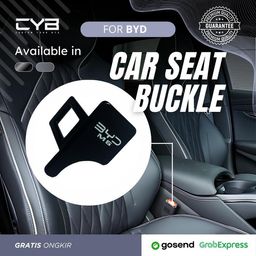 BYD M6 - Car Seat Buckle [Silver]