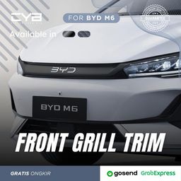 BYD M6 - Front Grill Trim [Hitam] 3