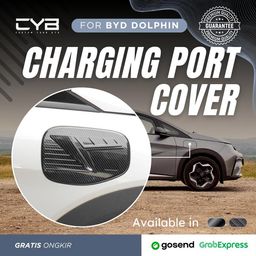 BYD Dolphin - Charging Port Cover [Hitam]