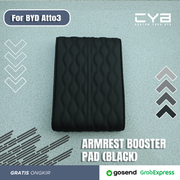 BYD Atto3 - Armrest Booster Pad [Hitam] 3