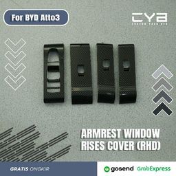 BYD Atto3 - Armrest Windows Rises Cover [Carbon]