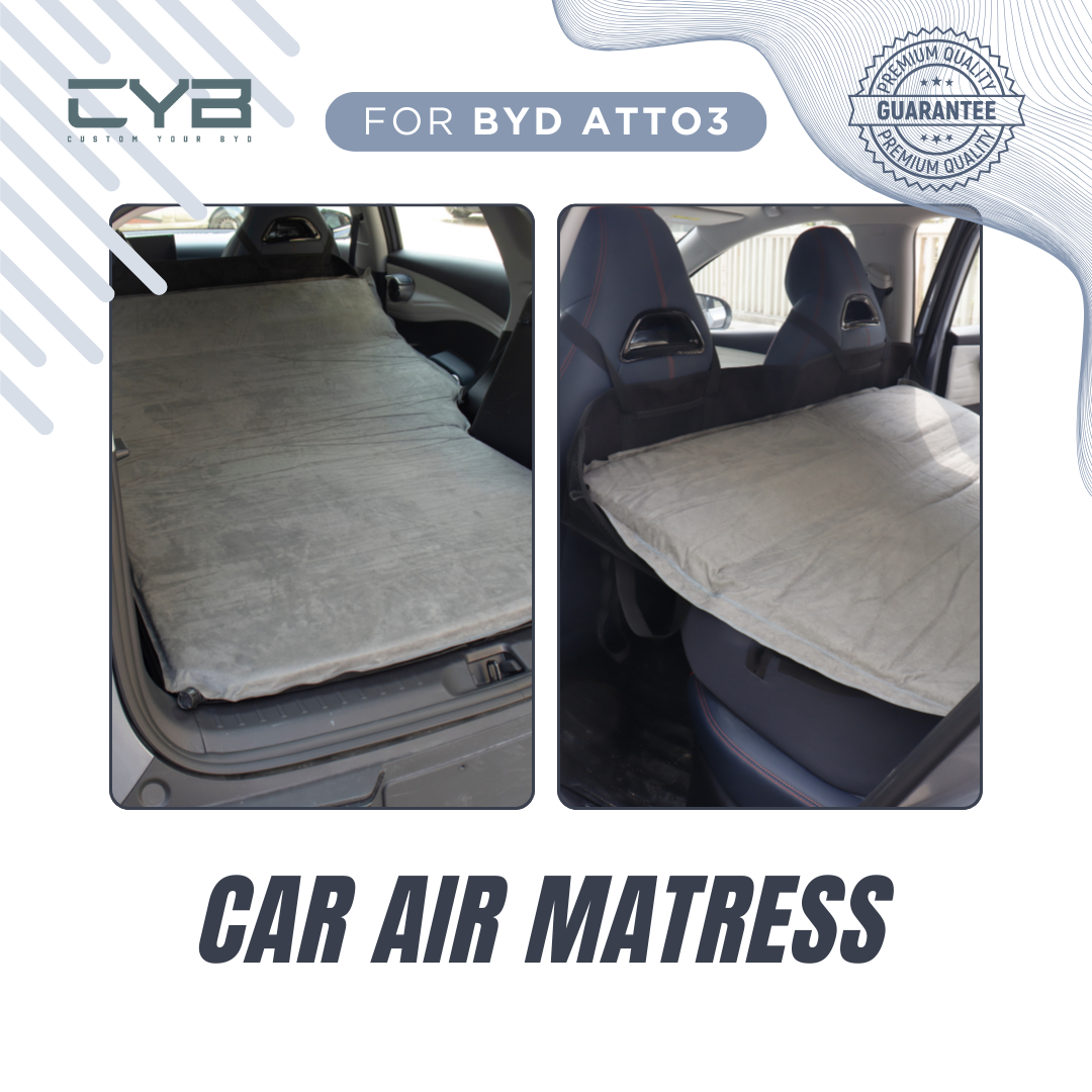 BYD Atto3 - Car Air Mattress [Abu-abu] 2