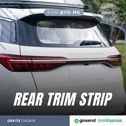 BYD M6 - Car Rear Trim Strip [Carbon]