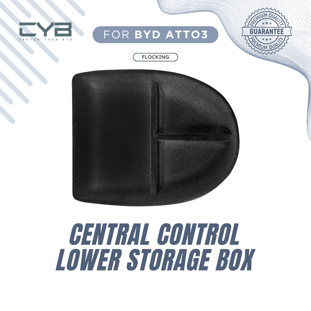 BYD Atto3 - Central Control Lower Storage Box [Flocking] 2
