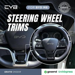 BYD M6 - Steering Wheel Trim [Carbon]