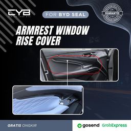 BYD Seal - Armrest Window Rises Cover [Carbon]