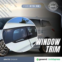 BYD M6 - Window Trim [Hitam]