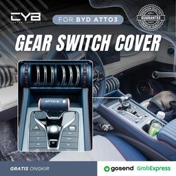 BYD Atto3 - Gear Switch Knob Cover [Biru]