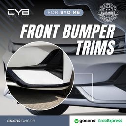 BYD M6 - Front Bumps Trims [Hitam]