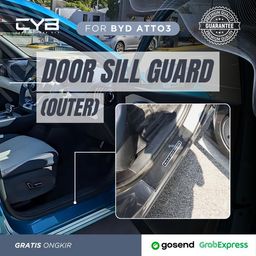 BYD Atto3 - Door Sill Guard [Outer Carbon]