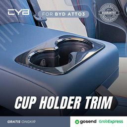 BYD Atto3 - Cup Holder Trim [Carbon]