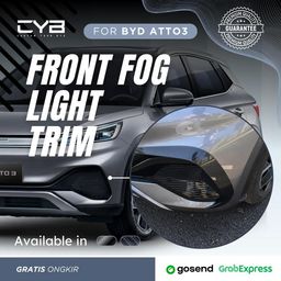 BYD Atto3 - Front Fog Light Trim [Carbon] 3