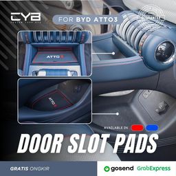 BYD Atto3 - Door Slot Pads [Merah] 3