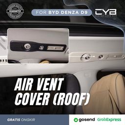 Denza D9 - Air Vent Cover [Wood pettern Roof]
