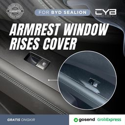 BYD Sealion 7 - Armrest Window Rises Cover [Carbon]