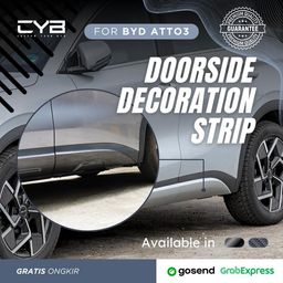 BYD Atto3 - Door Side Decoration Strip [Hitam]
