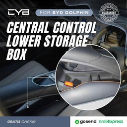 BYD Dolphin - Central Control Lower Storage Box [Hitam]