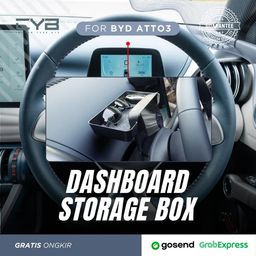 BYD Atto3 - Dasboard Storage Box [Hitam]