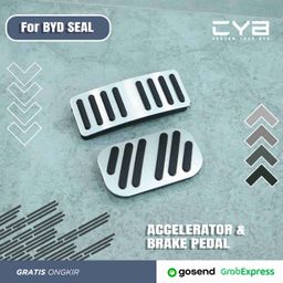 BYD Seal - Accelerator And Brake Pedal [Stainless stell]