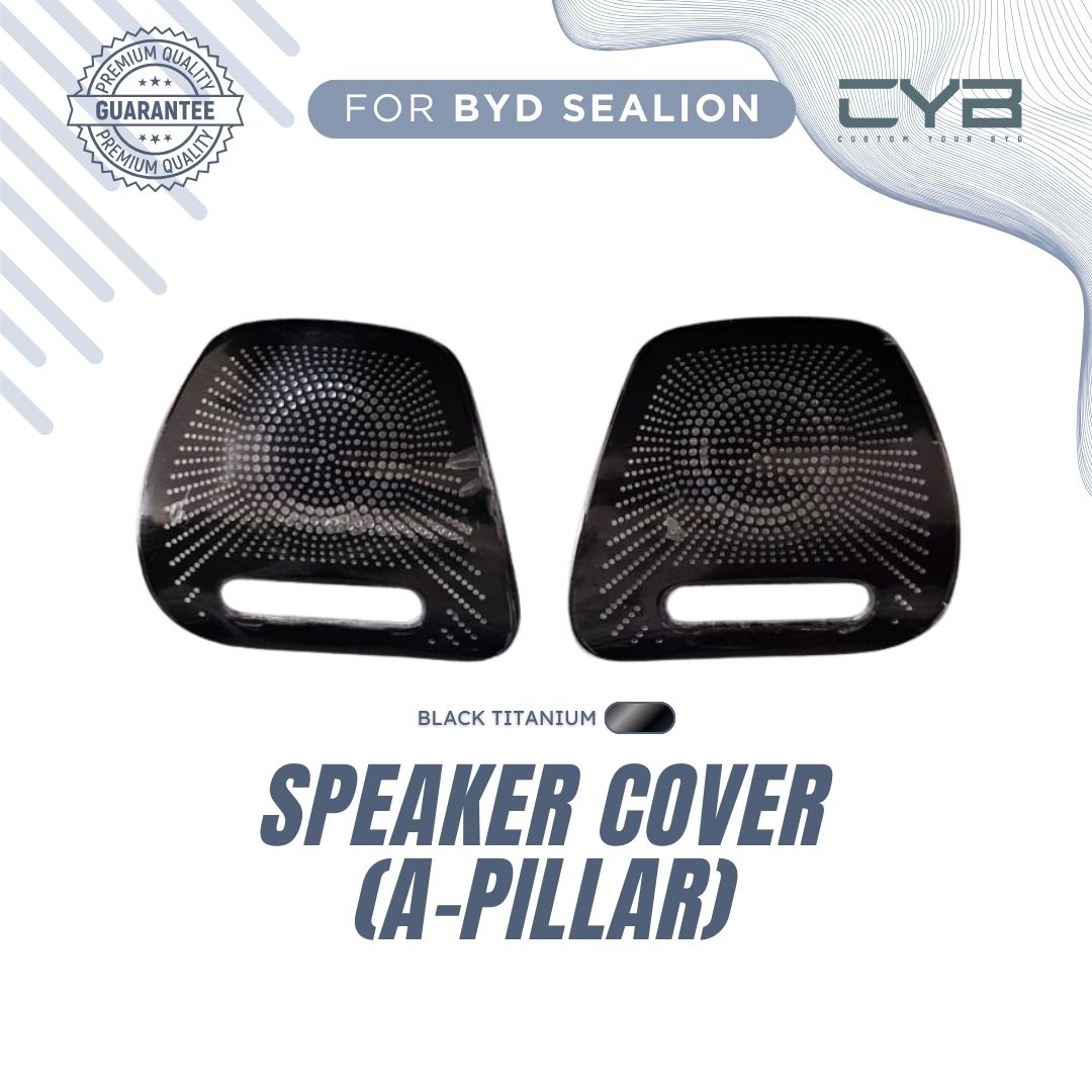 BYD Sealion 7 - Speaker Cover [Small Trunk Left and Right Black Titanium] 4