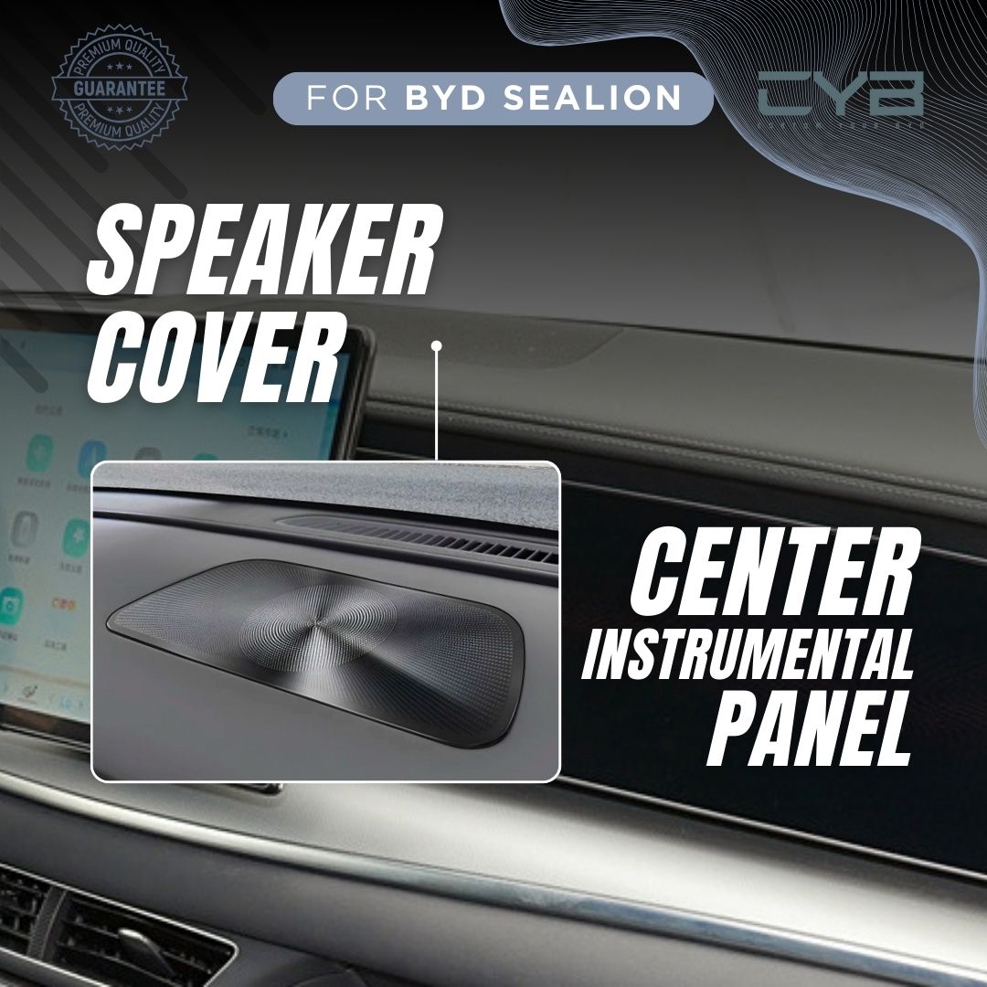BYD Sealion 7 - Speaker Cover [Center Instrument Panel Black Titanium] 2