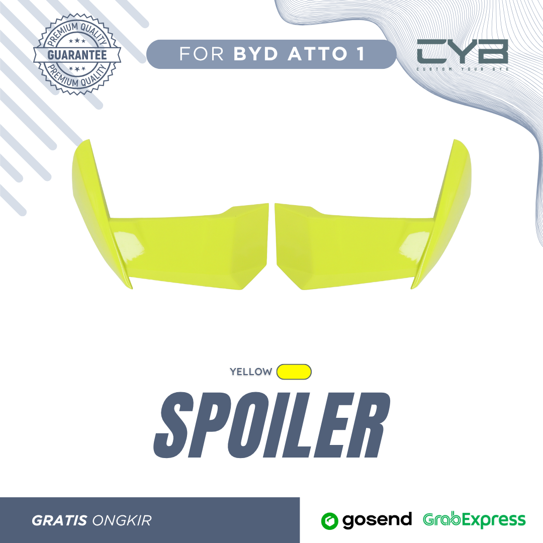 BYD Atto1 - Spoiler [Hijau] 2
