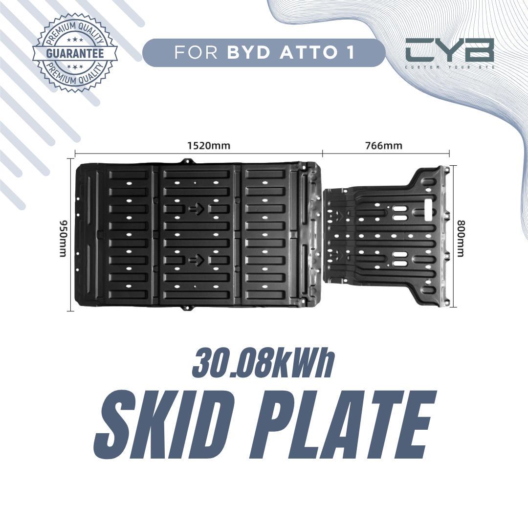 BYD Atto1 - Skid Plate - Pelindung mesin mobil [Battery Plate 38.88KWh] 4