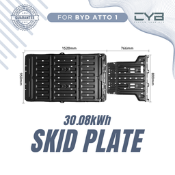 BYD Atto1 - Skid Plate - Pelindung mesin mobil [Battery Plate 38.88KWh] 3