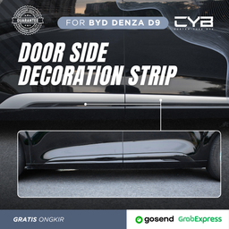 Denza D9 - Door Side Decoration Strip [Carbon]